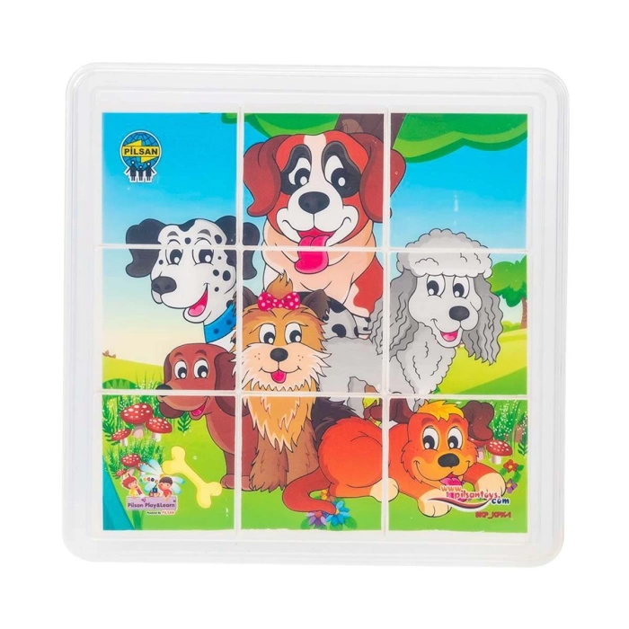 Animal Serisi Puzzle 9 Parça