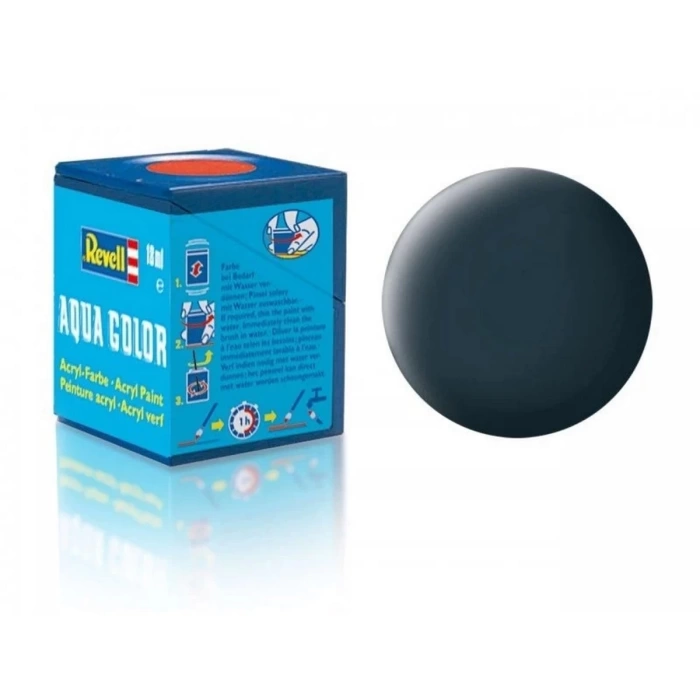 Aqua Color Granite Grey - Mat Boya - 18 ml