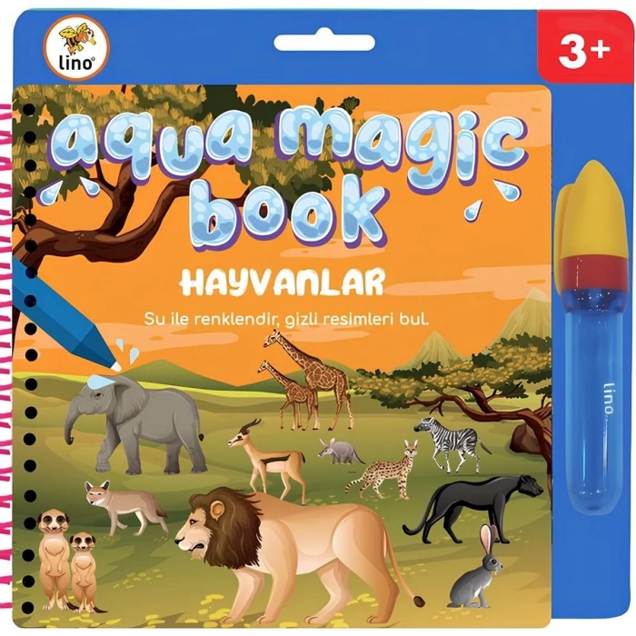 Aqua Magic Book Hayvanlar Sihirli Boyama Kitabı