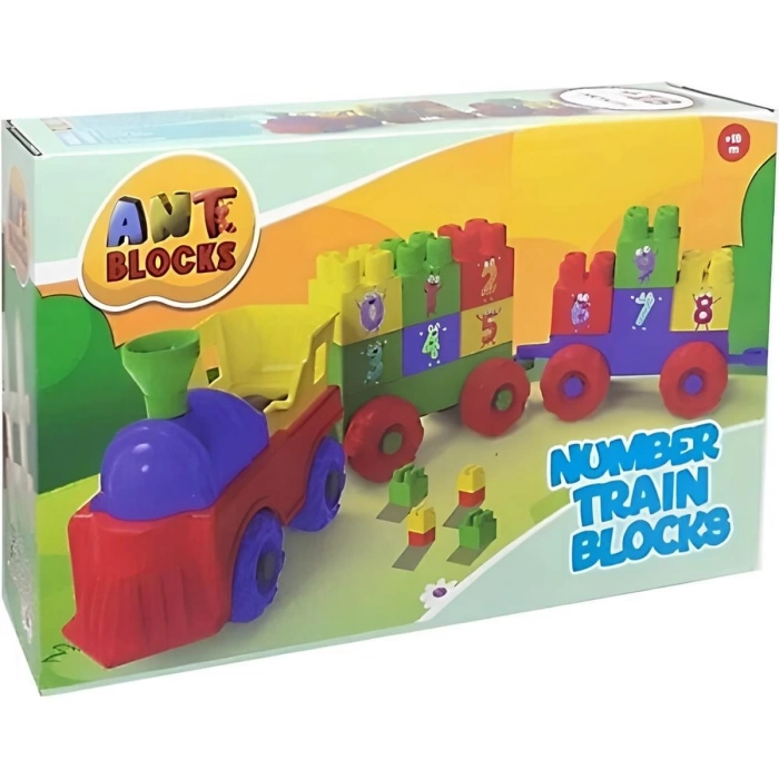 Asya Oyuncak Ant Blocks Numaralı Tren