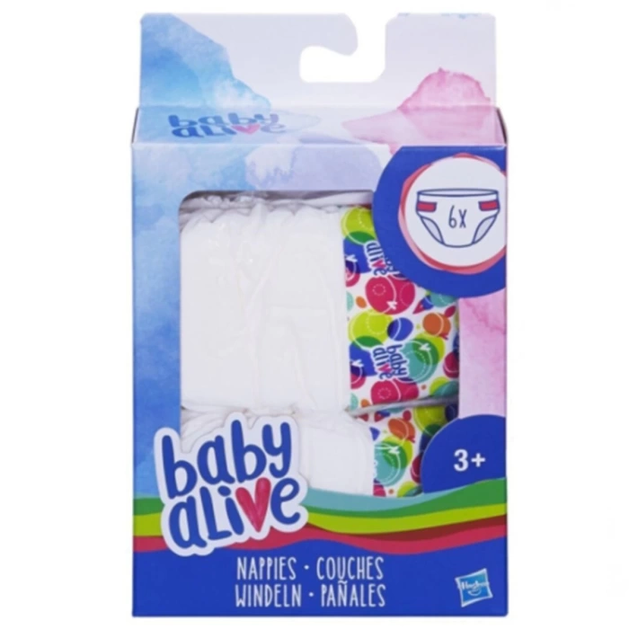 Baby Alive 6lı Yedek Bez C2723