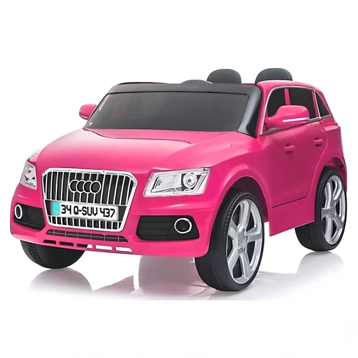 Babyhope 437 Audi Q-SUV 12V Pembe Akülü Araba