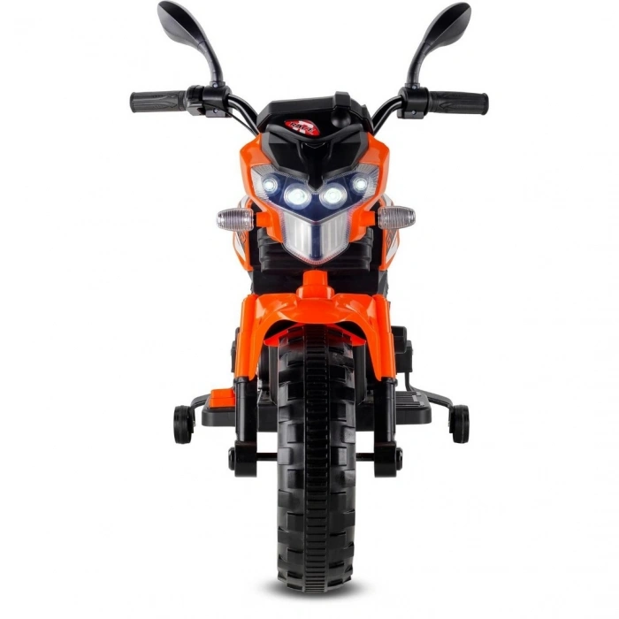 Babyhope 447 Motocross Akülü Motorsiklet 12V Turuncu