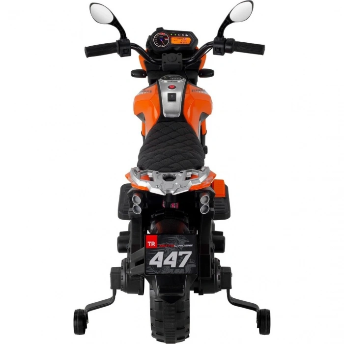 Babyhope 447 Motocross Akülü Motorsiklet 12V Turuncu