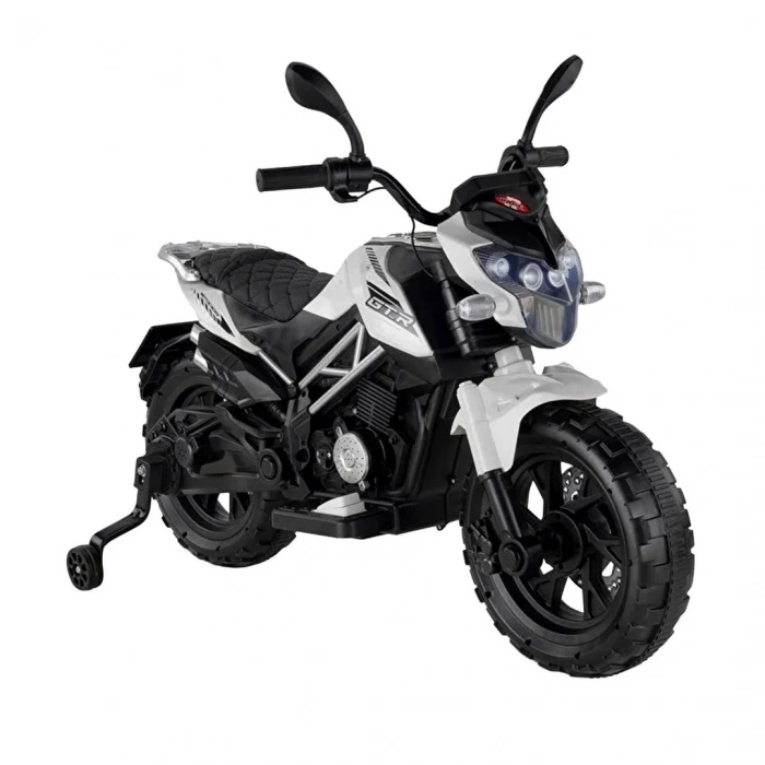 Babyhope 447 Motocross Akülü Motosiklet Beyaz