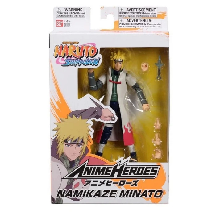 Bandai Minato Namikaze Poz Verilebilir Figür 16 cm