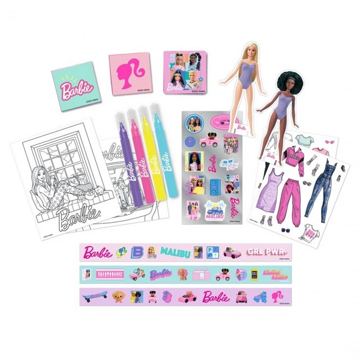 Barbie Aktivite Seti 80 Parça