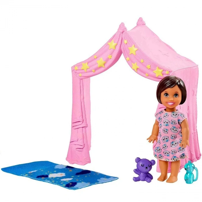 Barbie Bebek Bakıcılığı Oyun Seti FXG94