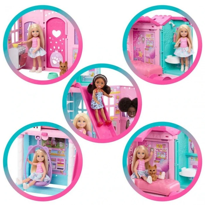 Barbie Chelsea Açılır Bebek Evi Oyun Seti