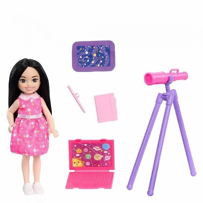 Barbie Chelsea Meslekleri Öğreniyor Bebekleri