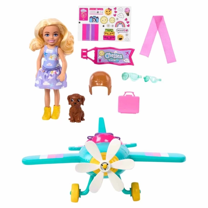 Barbie Chelseanın Pervaneli Mini Uçağı