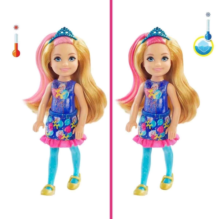 Barbie Color Reveal Renk Değiştiren Sürpriz Chelsea Parti Serisi Seri 4 GWC62