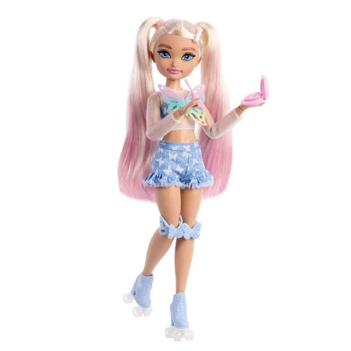 Barbie Dream Besties Paten Partisi Malibu Bebek ve Aksesuarları