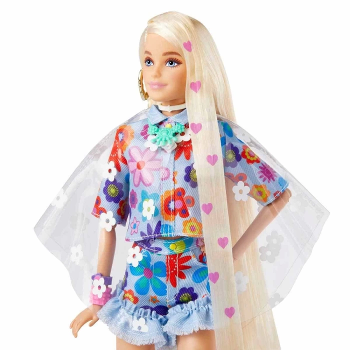 Barbie Extra Mavi Etekli Bebek HDJ45