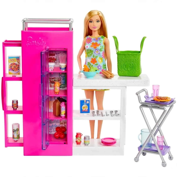 Barbie Mini Büfe Oyun Seti HJV38