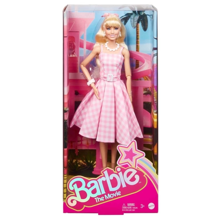 Barbie Movie - Barbie Pembe Elbiseli Bebek HPJ96