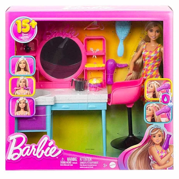 Barbie Muhteşem Kuaför Oyun Seti HKV00