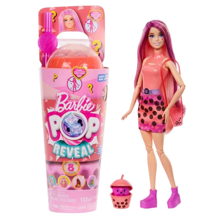 Barbie Pop Reveal Bubble Tea Serisi HTJ18