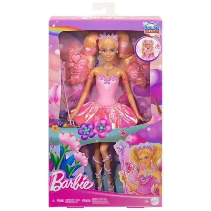 Barbie Renk Değiştiren Peri Kızı Bebeği