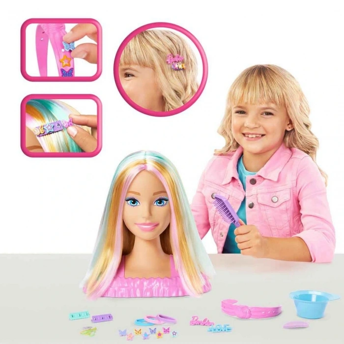 Barbie Saç Tasarımı Büstü