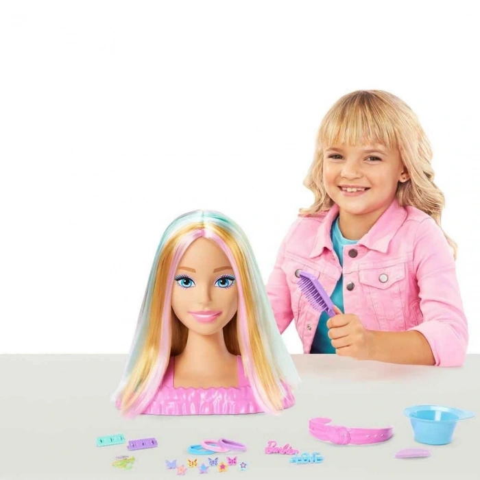 Barbie Saç Tasarımı Büstü