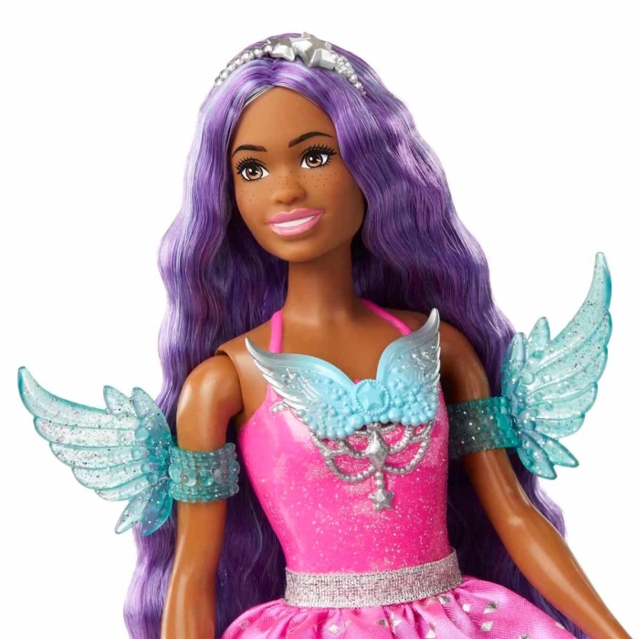 Barbie Sihirli Dokunuş Peri Masalı Elbiseli Bebek HLC31