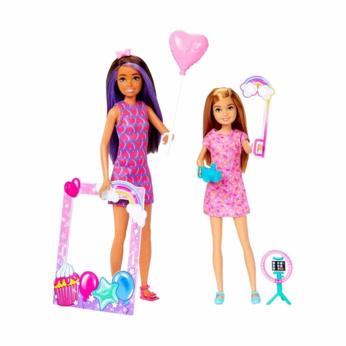 Barbie Skipper ve Stacie Doğum Günü Eğlencesi HKB12