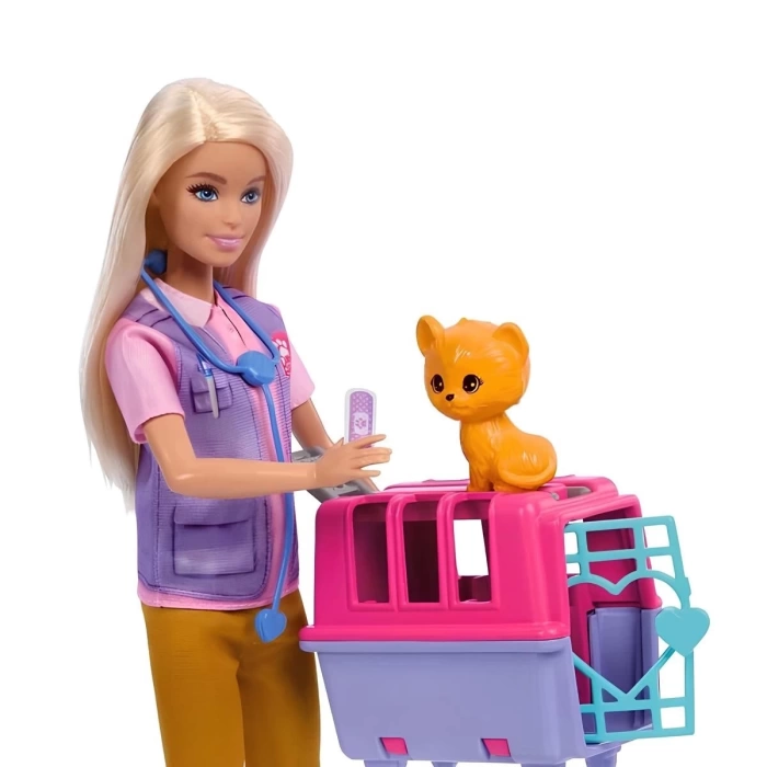 Barbie Veteriner Mini Oyun Seti