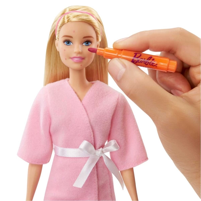 Barbie Yüz Bakımı Yapıyor Oyun Seti GJR84