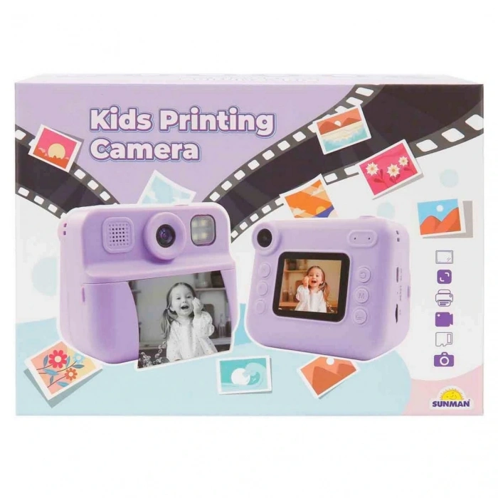 Baskılı Çocuk Fotoğraf Makinesi