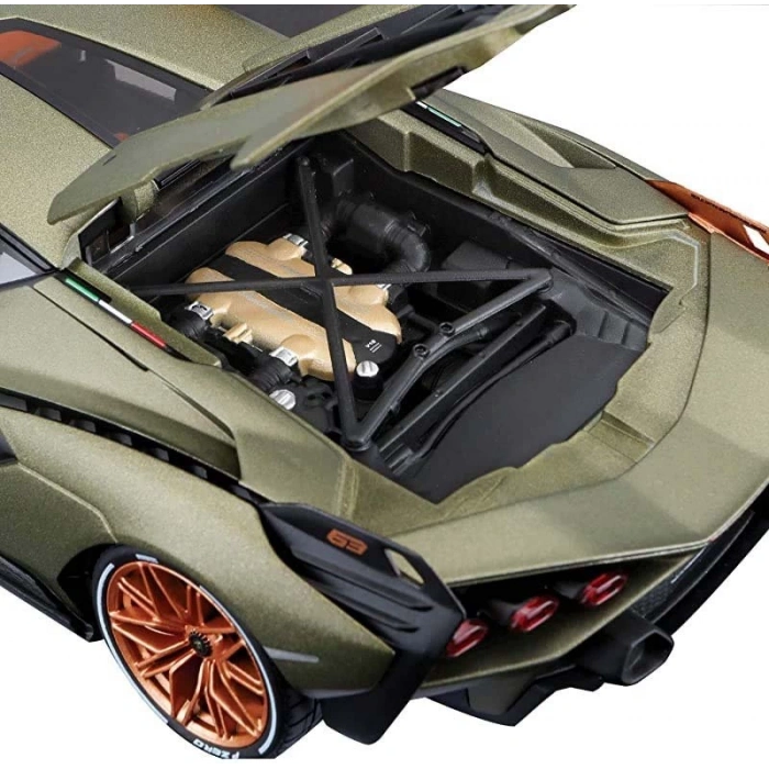 Bburago 1:18 Lamborghini Sian FKP 37 Model Araba