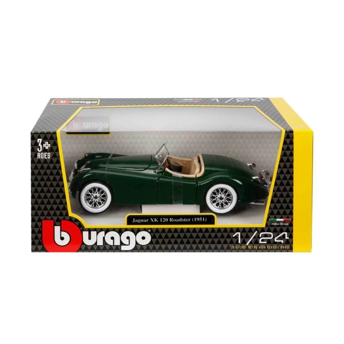 Bburago 1:24 Jaguar XK 120 Roadster Model Araba