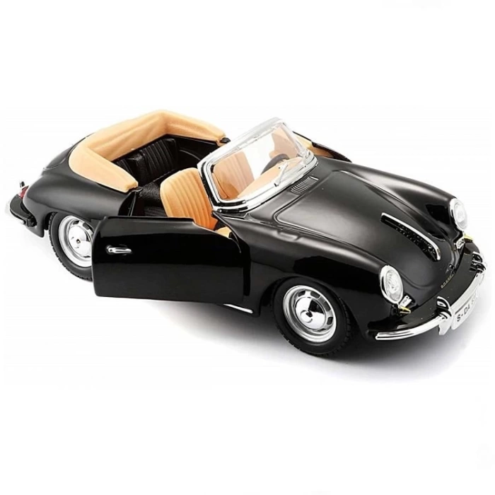 Bburago 1:24 Porsche 356B Cabriolet 1961 Model Araba