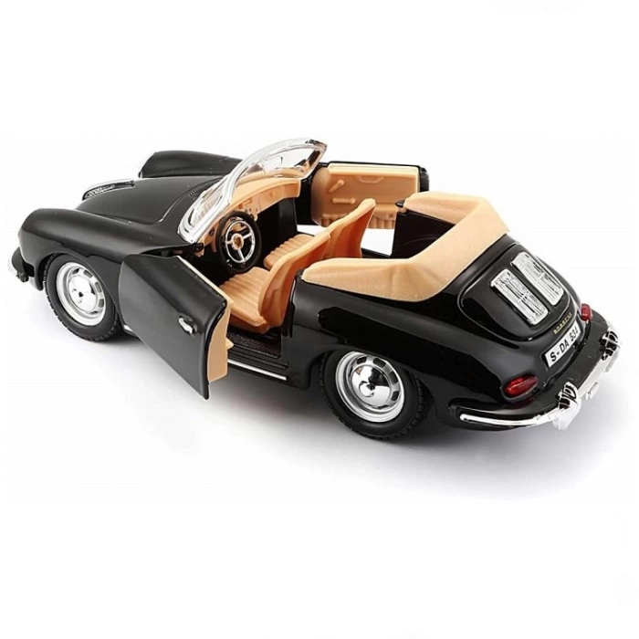 Bburago 1:24 Porsche 356B Cabriolet 1961 Model Araba