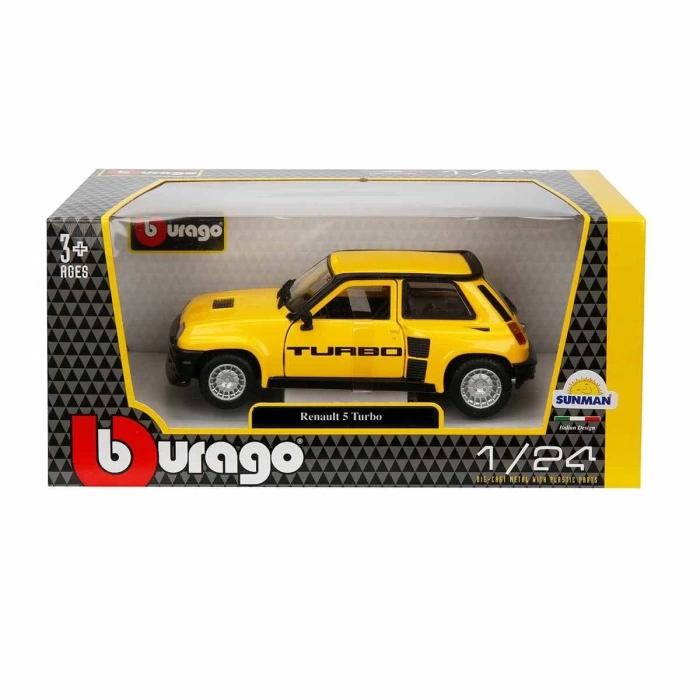 Bburago 1:24 Renault 5 Turbo Model Araba