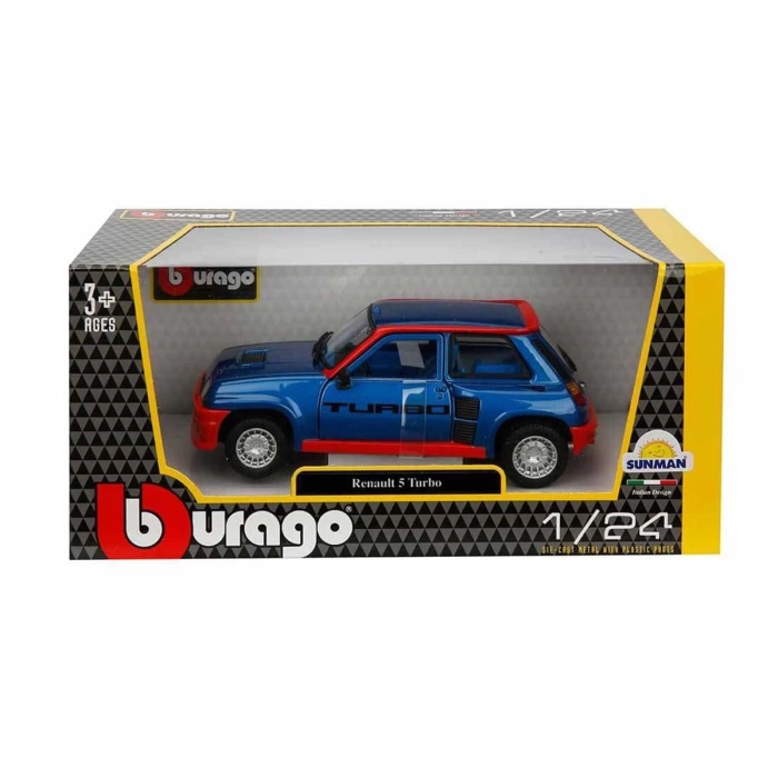 Bburago 1:24 Renault 5 Turbo Model Araba