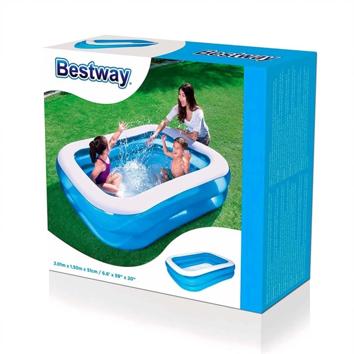 Bestway Dikdörtgen Havuz 201x150x51 cm