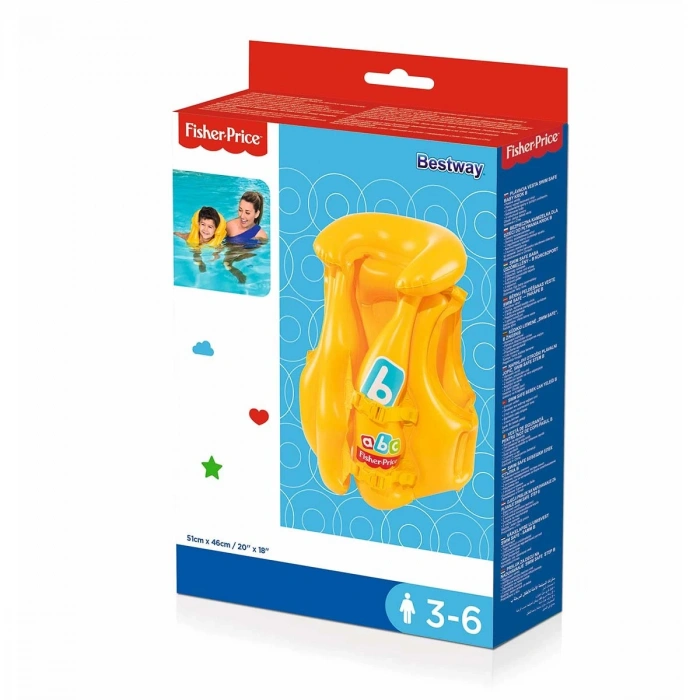 Bestway Fisher Price Can Yeleği 51 x 46 cm