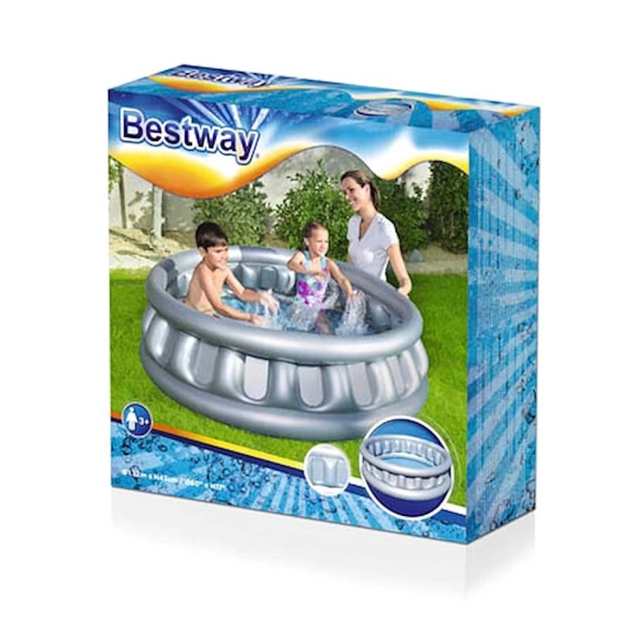 Bestway Jumbo Metalik Renk Havuz