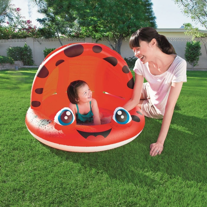Bestway Kurbağa Desenli Gölgelikli Havuz 97x66 cm 52189