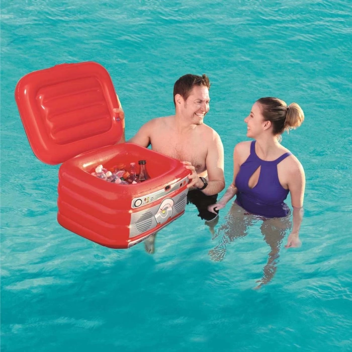 Bestway Retromusic Portatif Şişme Buzdolabı 31 Litre