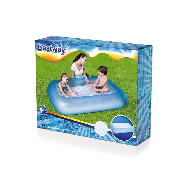 Bestway Şişme Tabanlı Dikdörtgen Havuz