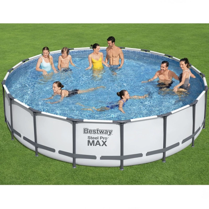 Bestway Steel Pro Büyük Aile Yüzme Havuzu 549 x 122 cm 56462