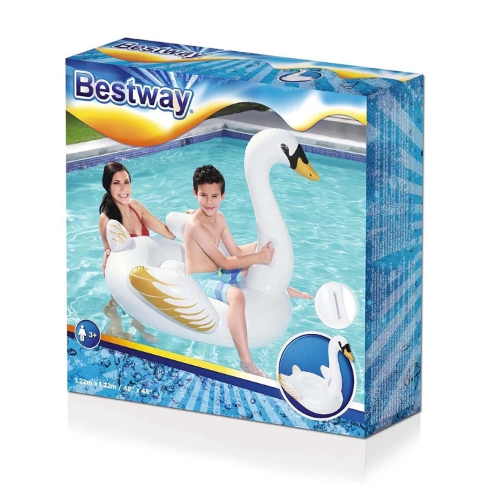 Bestway Tutmalı Kuğu Binici 122 x 122 cm