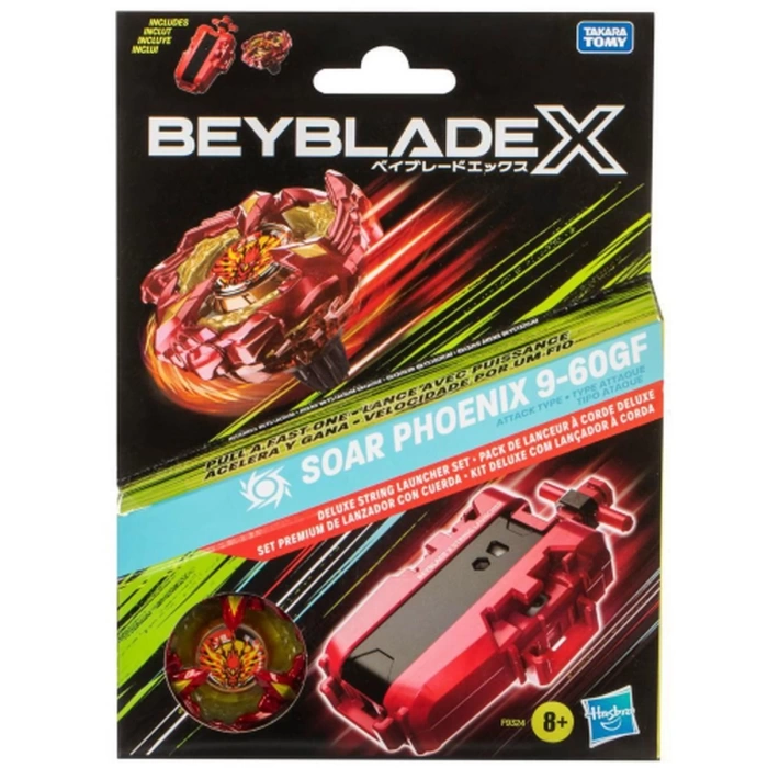 Beyblade X Deluxe String Launcher Set INT-F9324