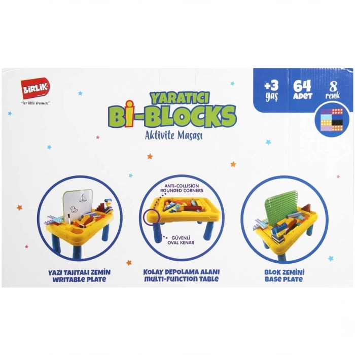 Bi-Blocks Yaratıcı Aktivite Masası