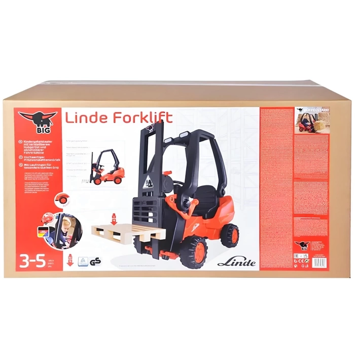 Big Linde Oyuncak Pedallı Forklift