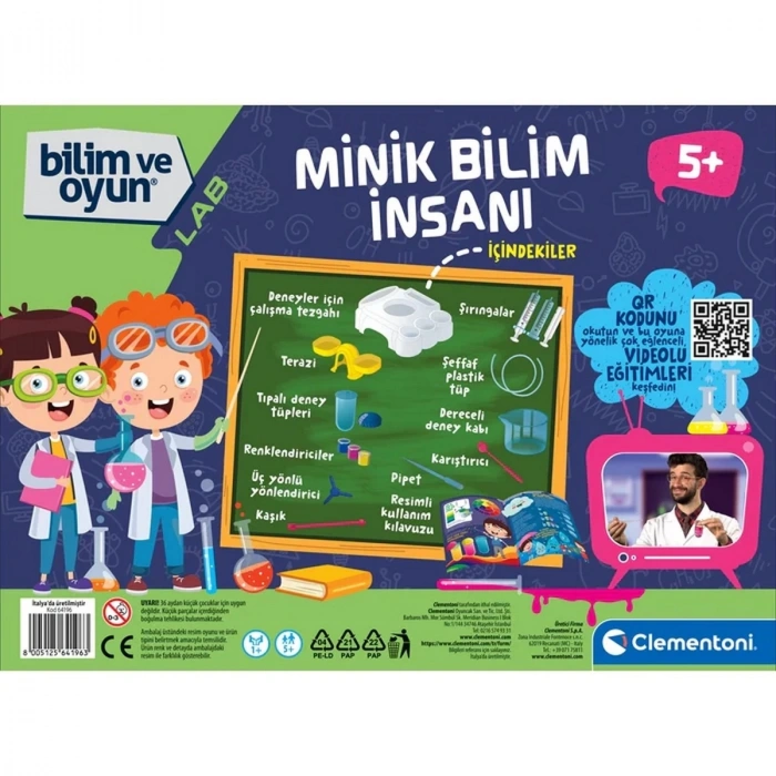 Bilim ve Oyun Minik Bilim İnsanı