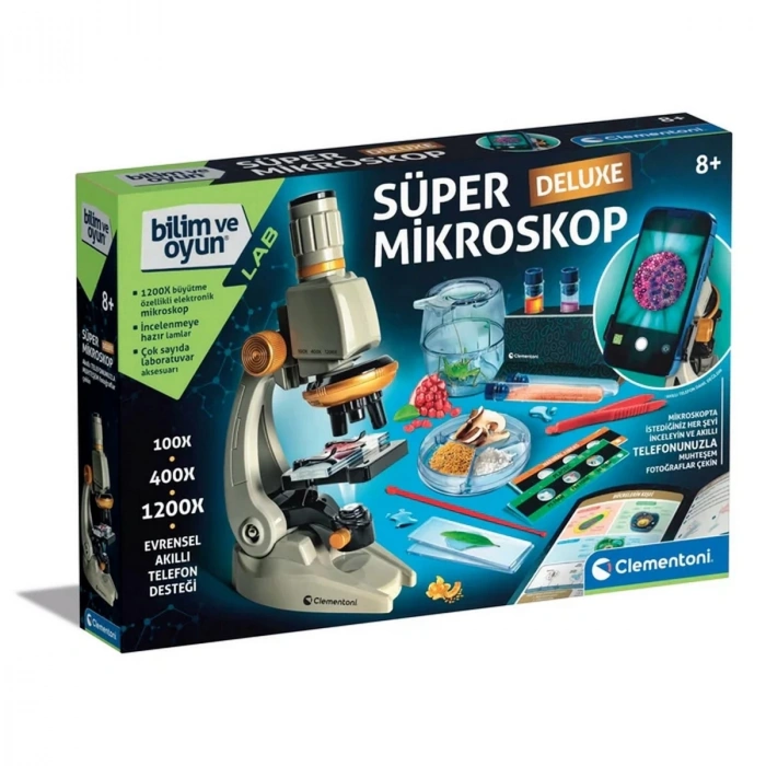 Bilim ve Oyun Süper Deluxe Mikroskop