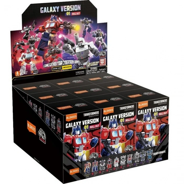 Blokees Transformers Galaxy Versiyon 01 Roll Out Sürpriz Paket